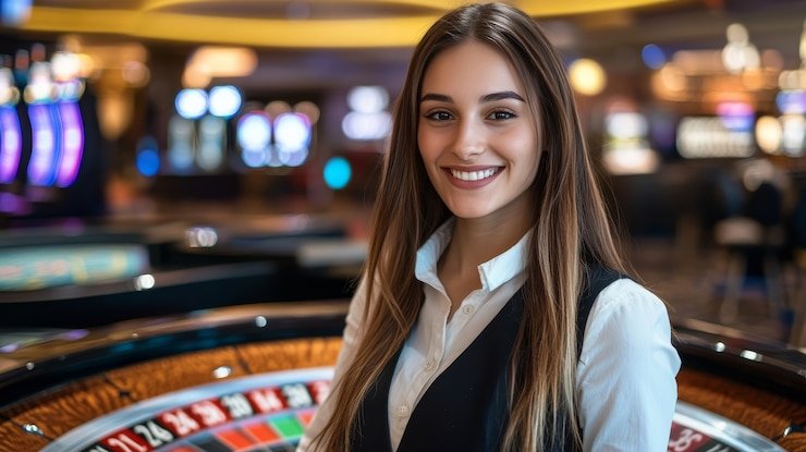 Live casino-style hub screen for 6j777 Bangladesh adult users